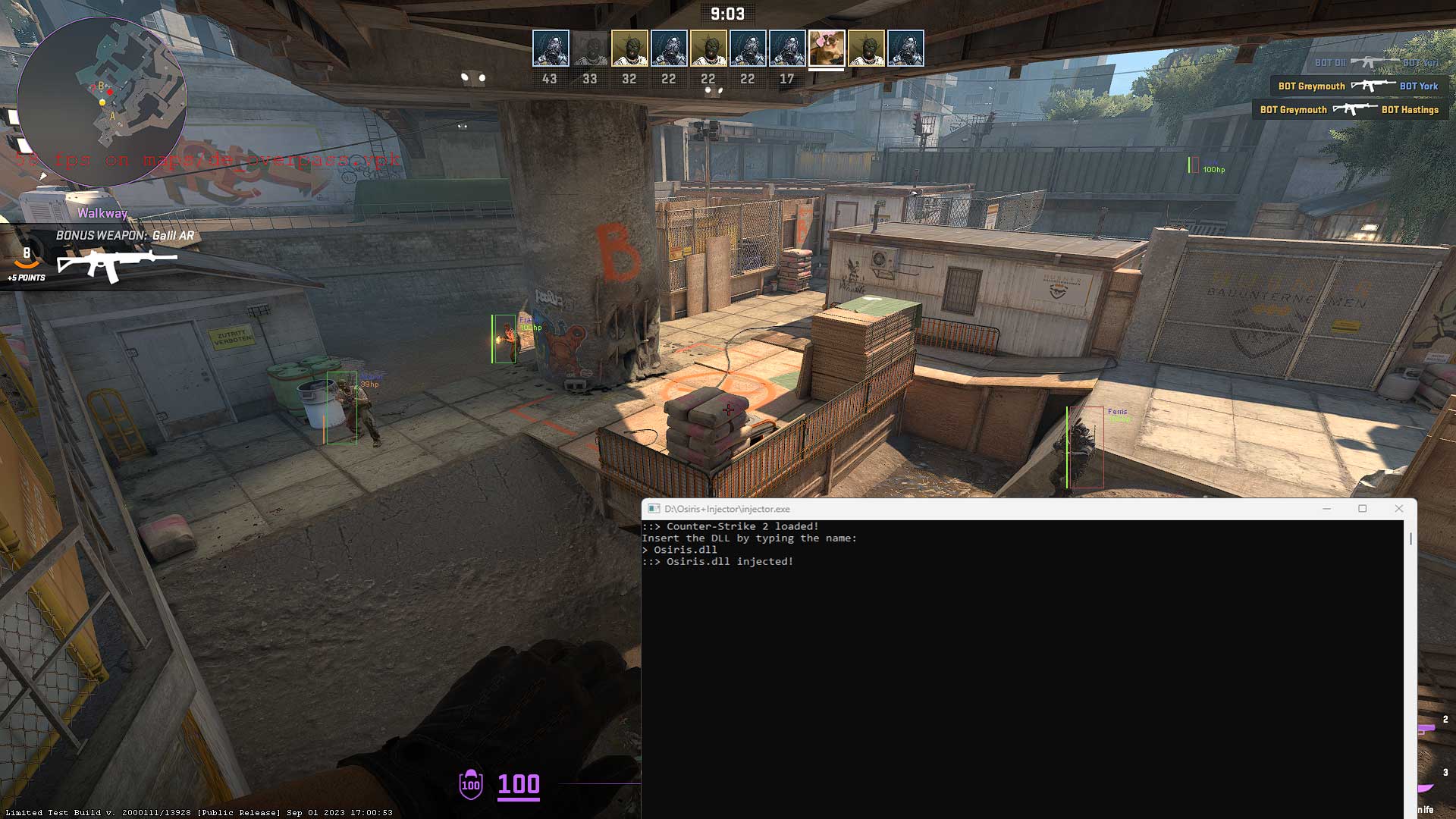 Counter-Strike 2 - Osiris + Reflective Injector 2023 Undetectable